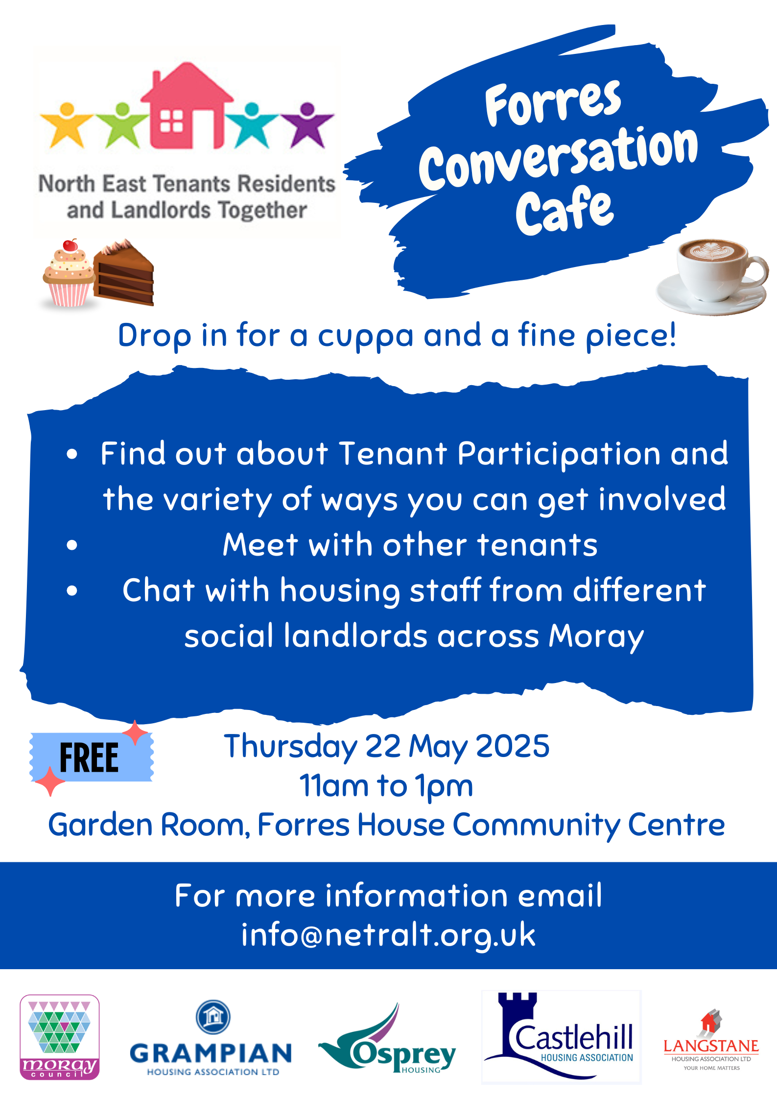 Conversation Cafe flyer