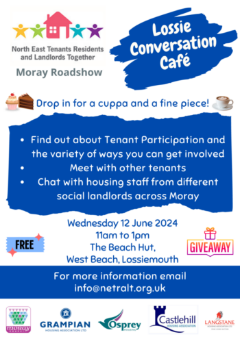 Lossiemouth Conversation Cafe flyer