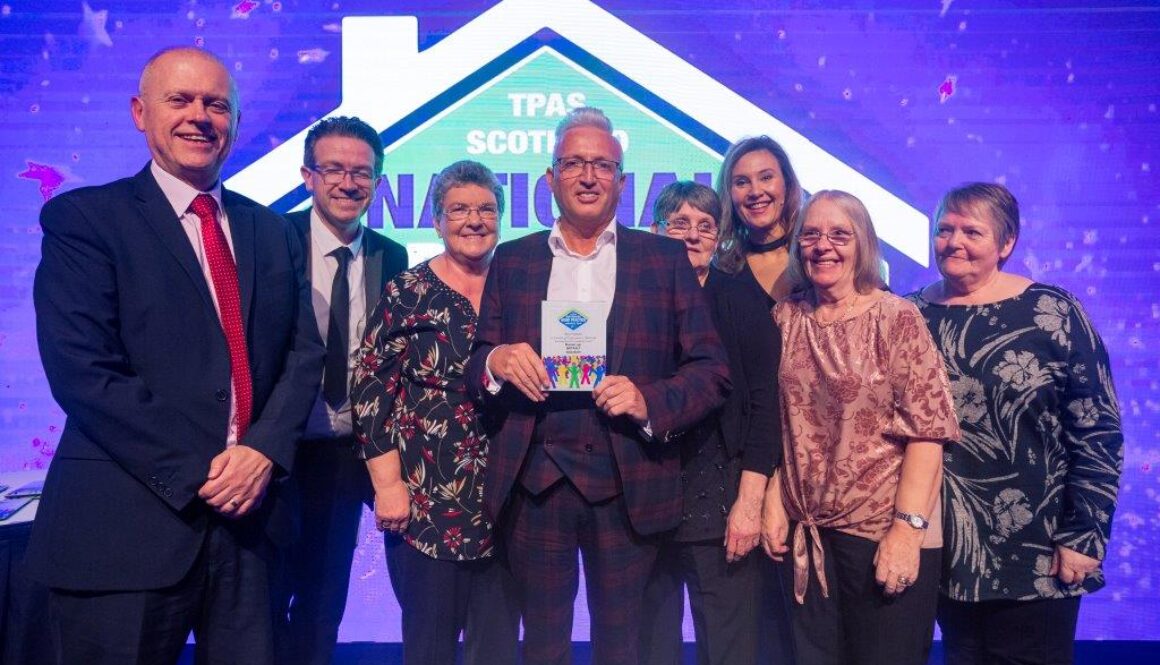 NETRALT collecting award at TPAS conference photo